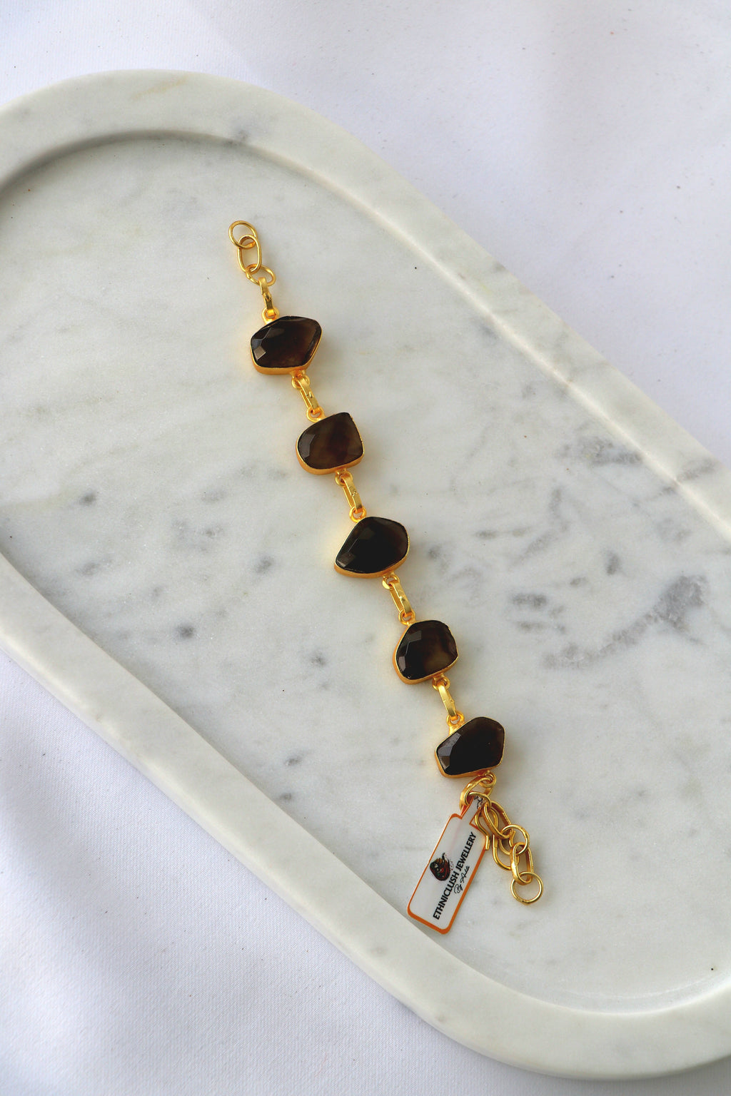 Raw Gemstone Bracelet