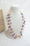 Amethyst Citrine Harmony Necklace