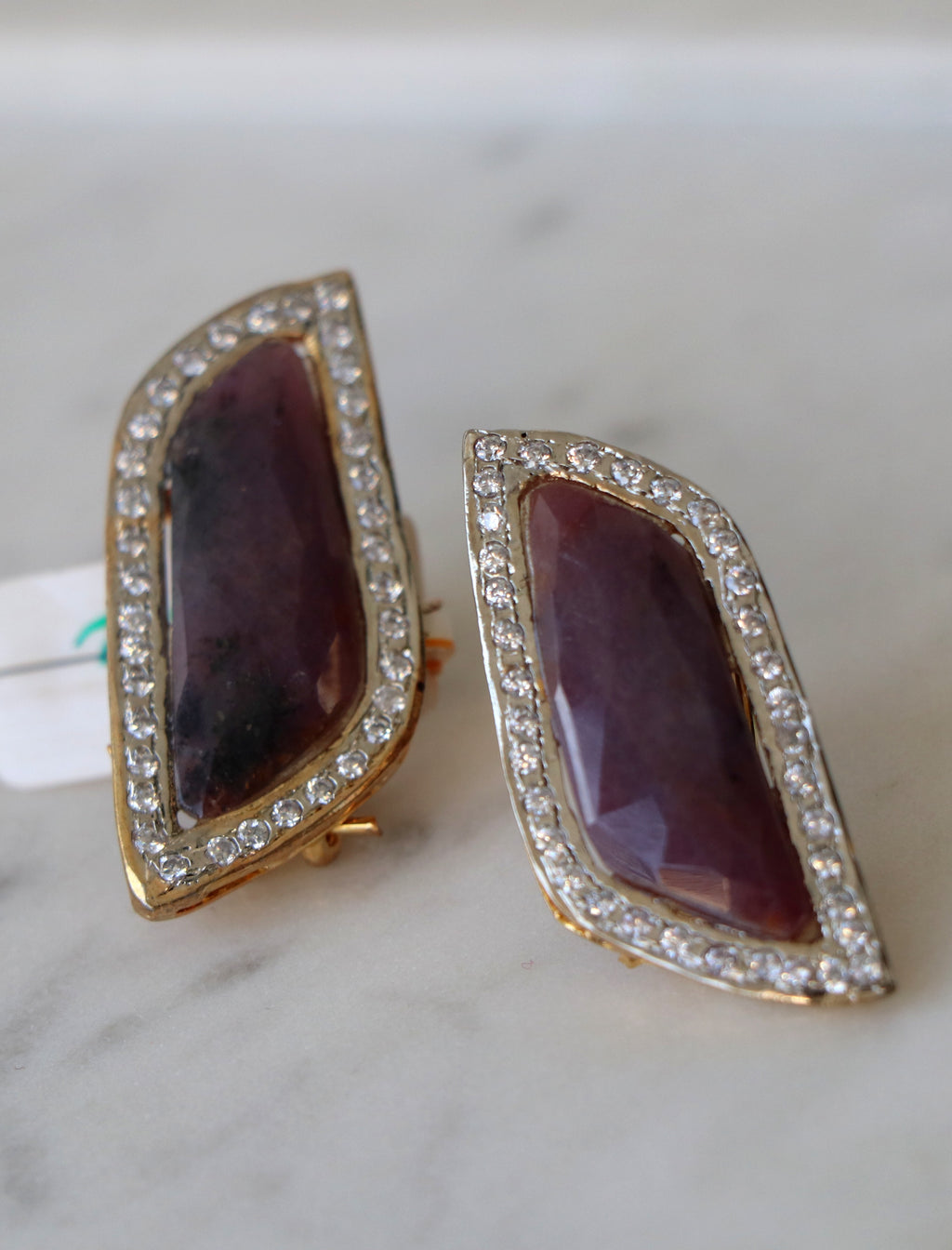 Sapphire Moonlight Earrings