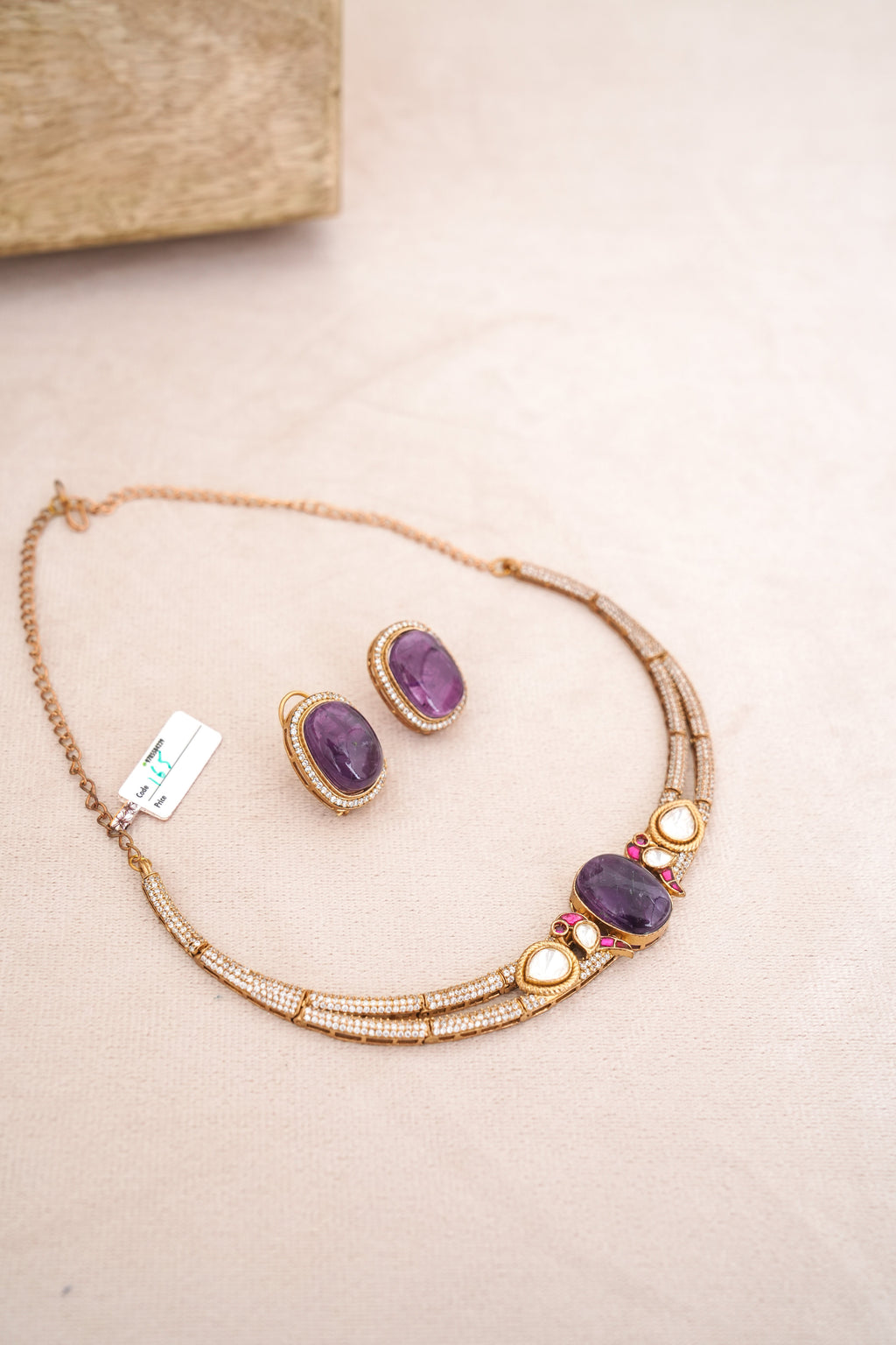 Amethyst Regency Choker Set