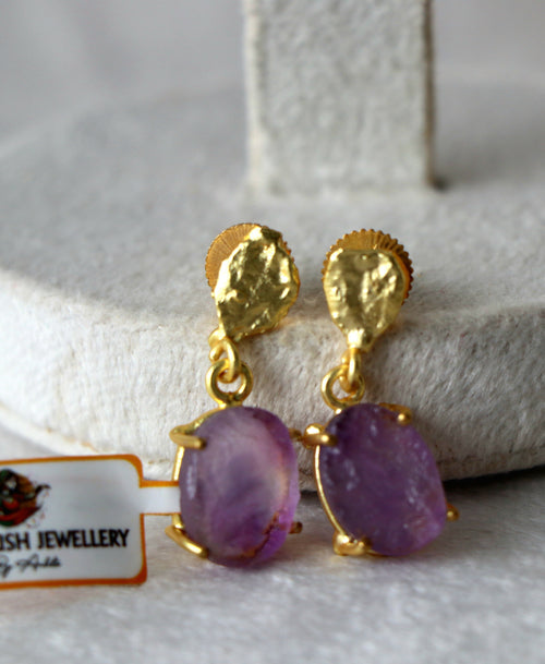 Amethyst Reverie Dangle Earrings