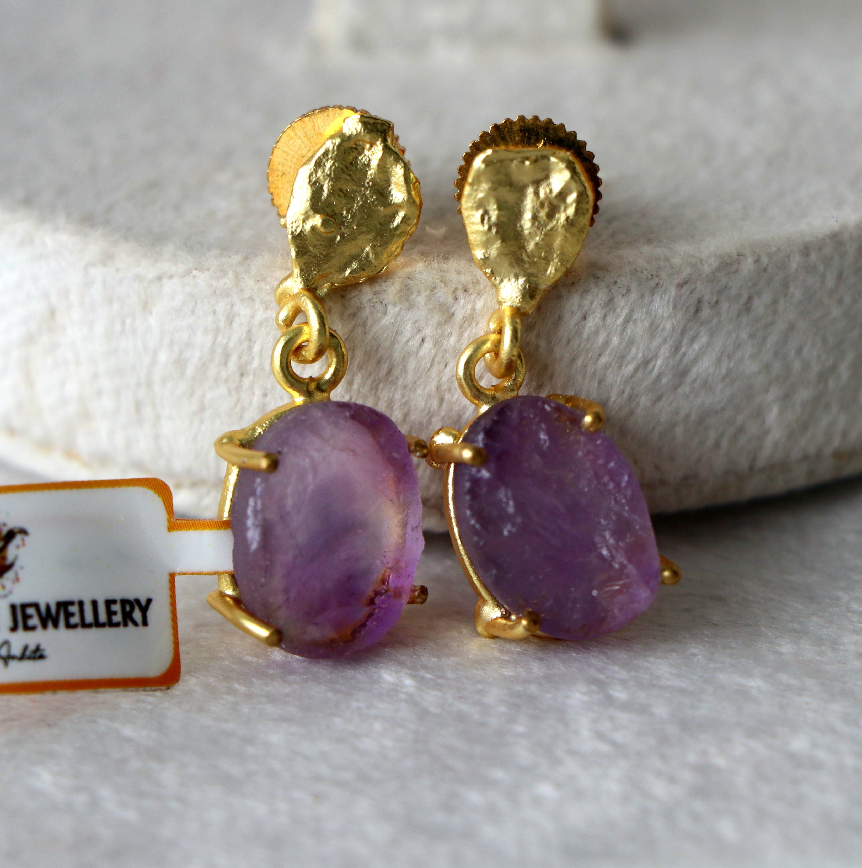 Amethyst Reverie Dangle Earrings