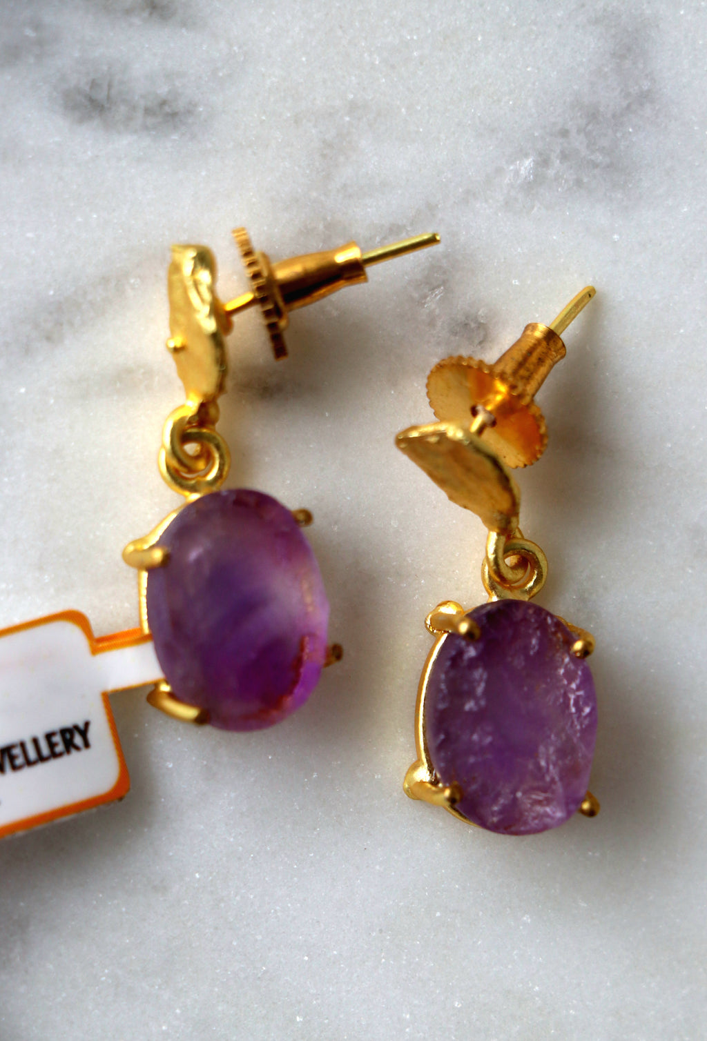Amethyst Reverie Dangle Earrings
