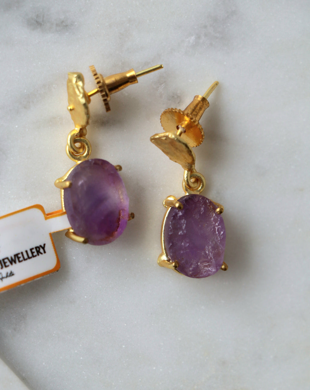 Amethyst Reverie Dangle Earrings