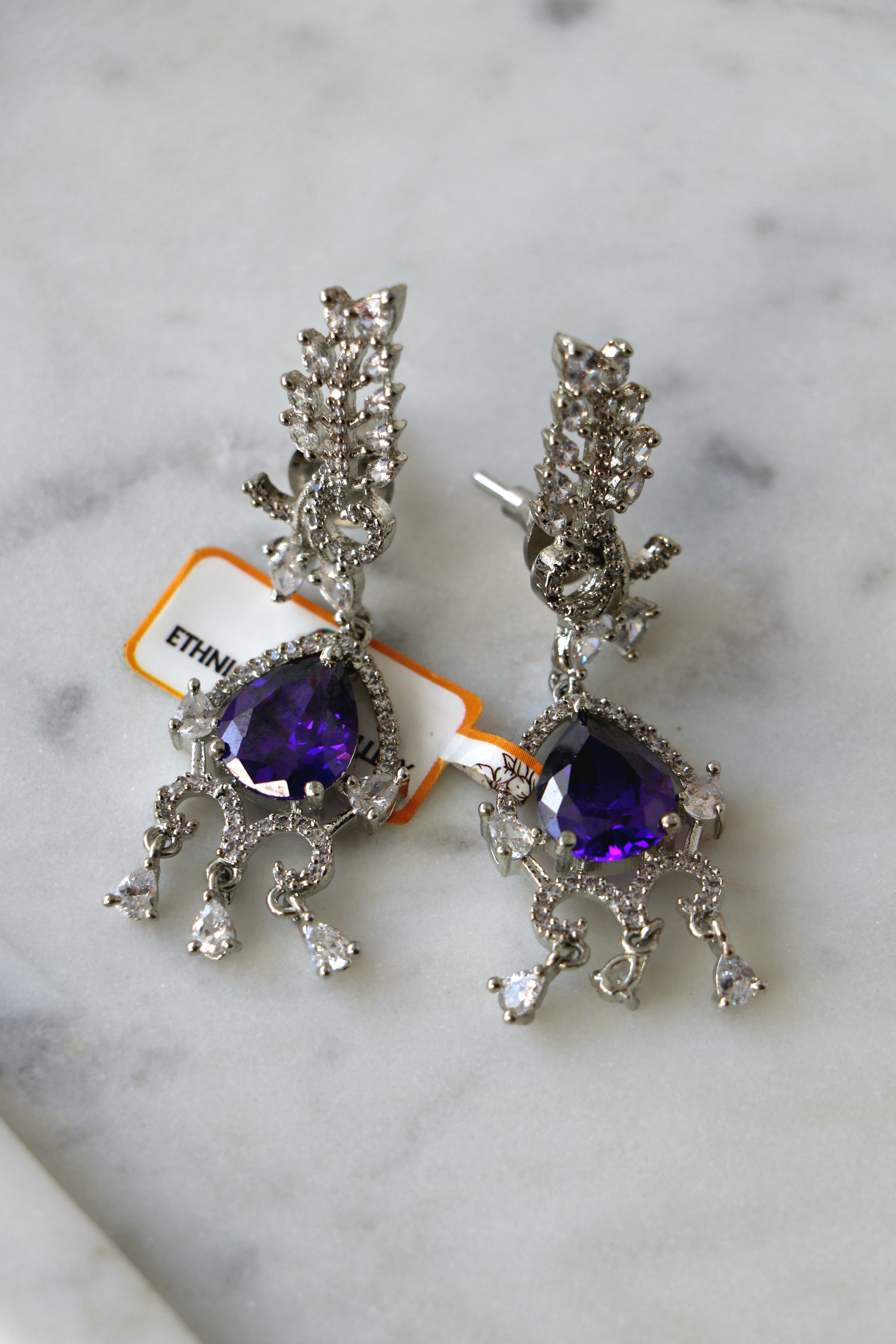 Diamond Reverie CZ Earrings
