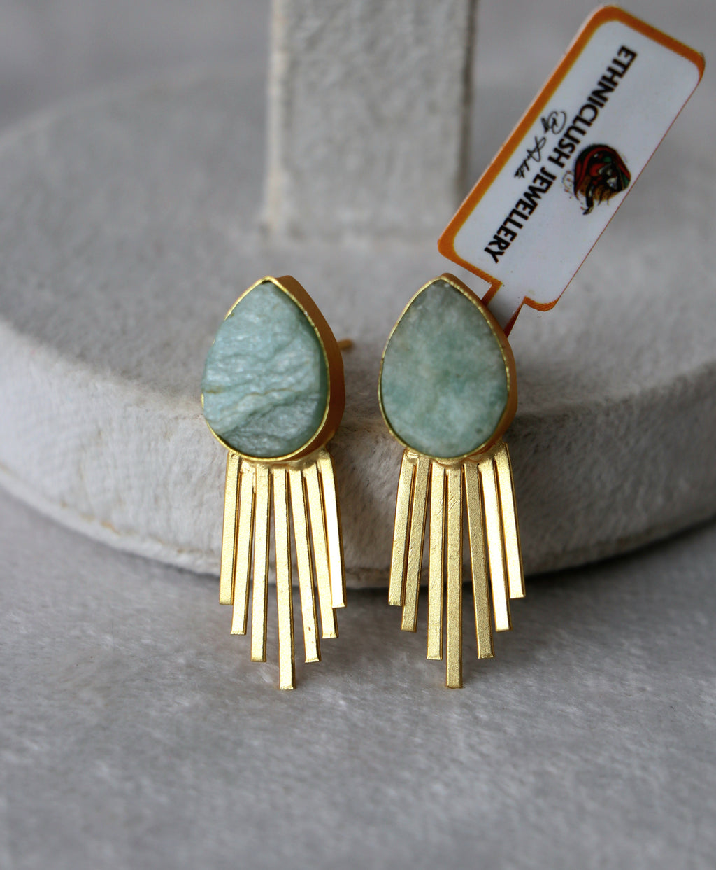 Aurora Fringe Statement Earrings