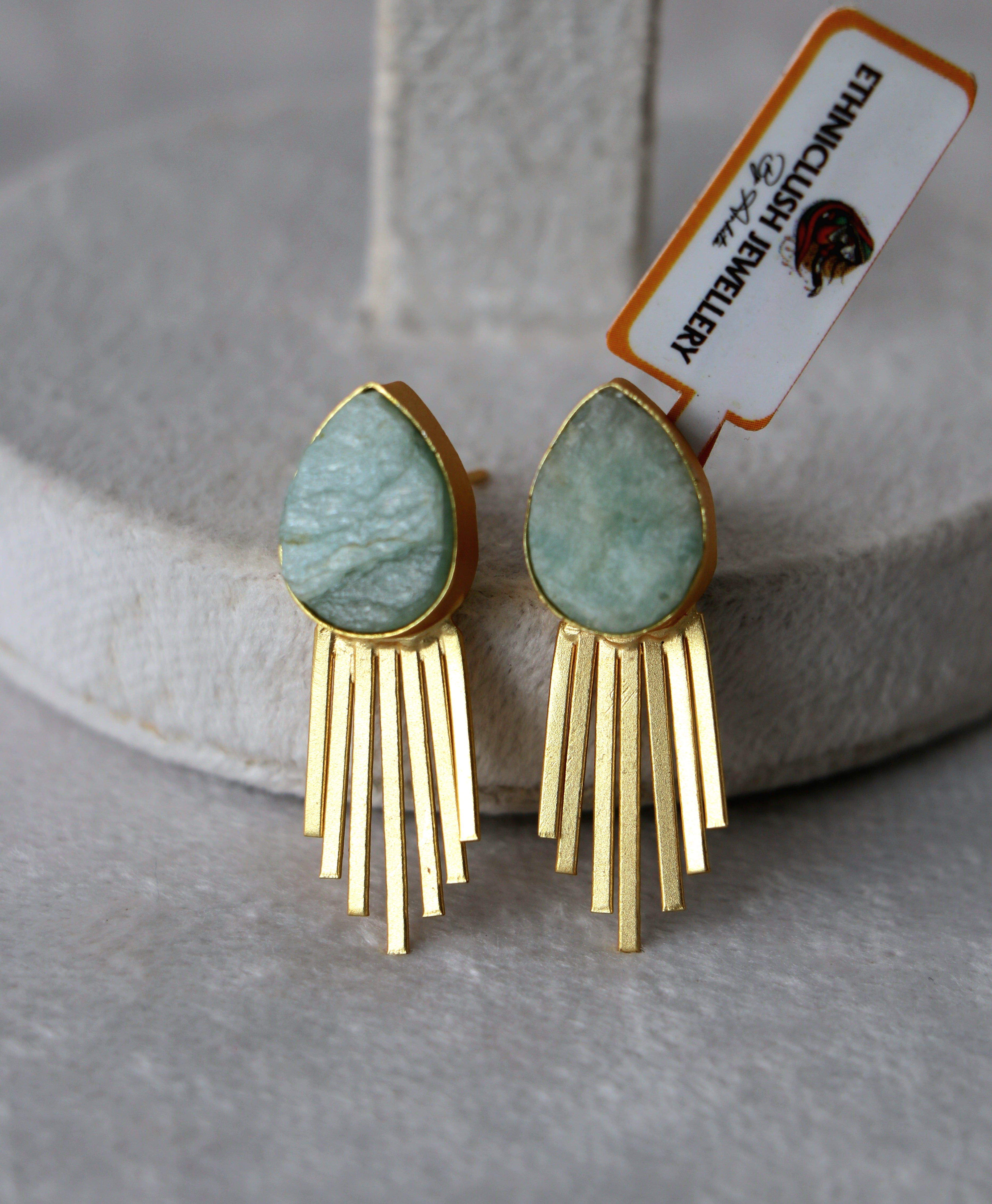 Aurora Fringe Statement Earrings