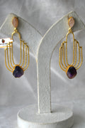 Geometric Long Earrings