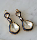 Azure Radiance Teardrop Earrings