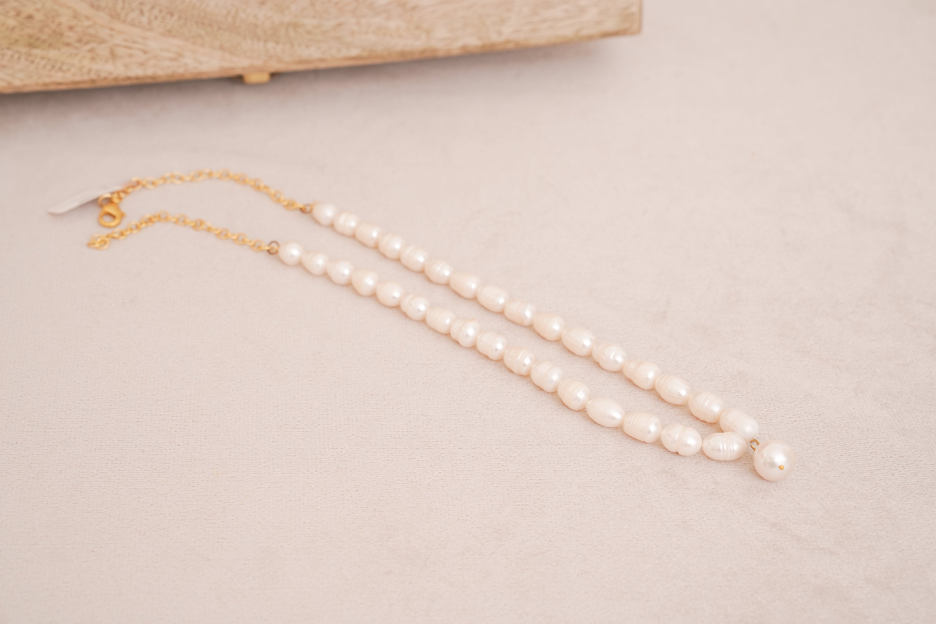 Luna Freshwater Baroque Pearl Necklace