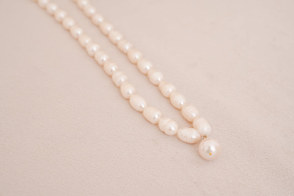 Luna Freshwater Baroque Pearl Necklace
