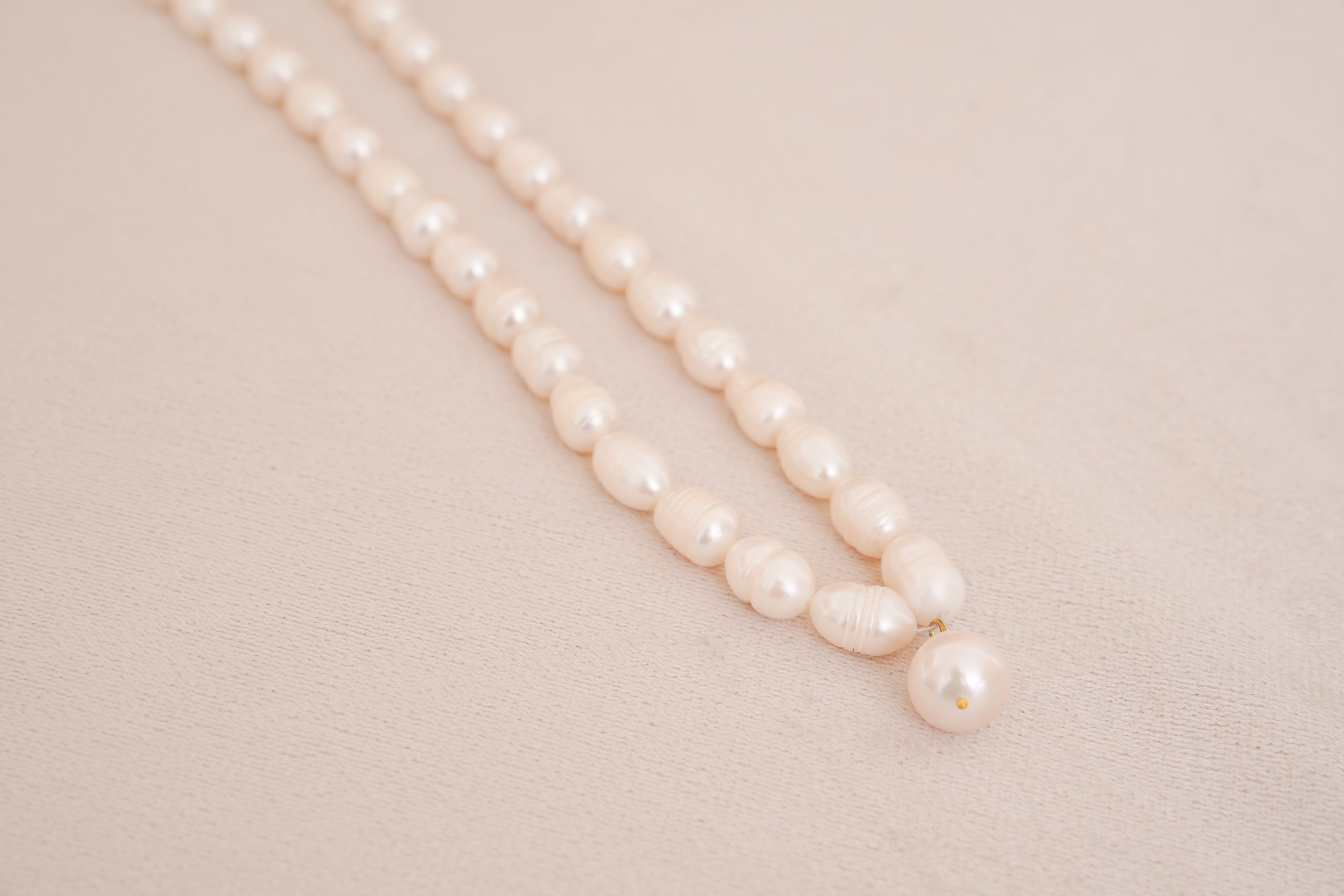 Luna Freshwater Baroque Pearl Necklace