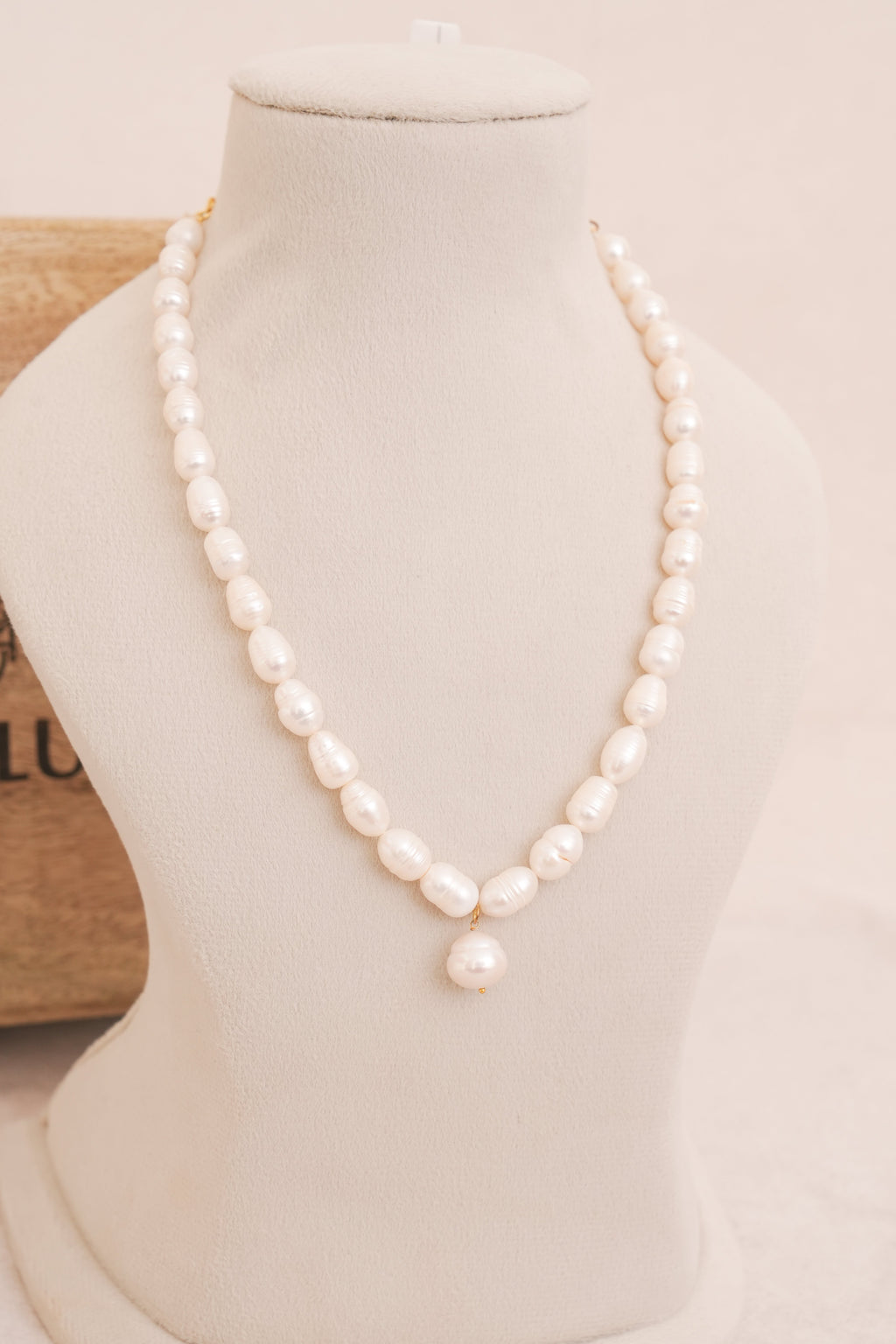 Luna Freshwater Baroque Pearl Necklace