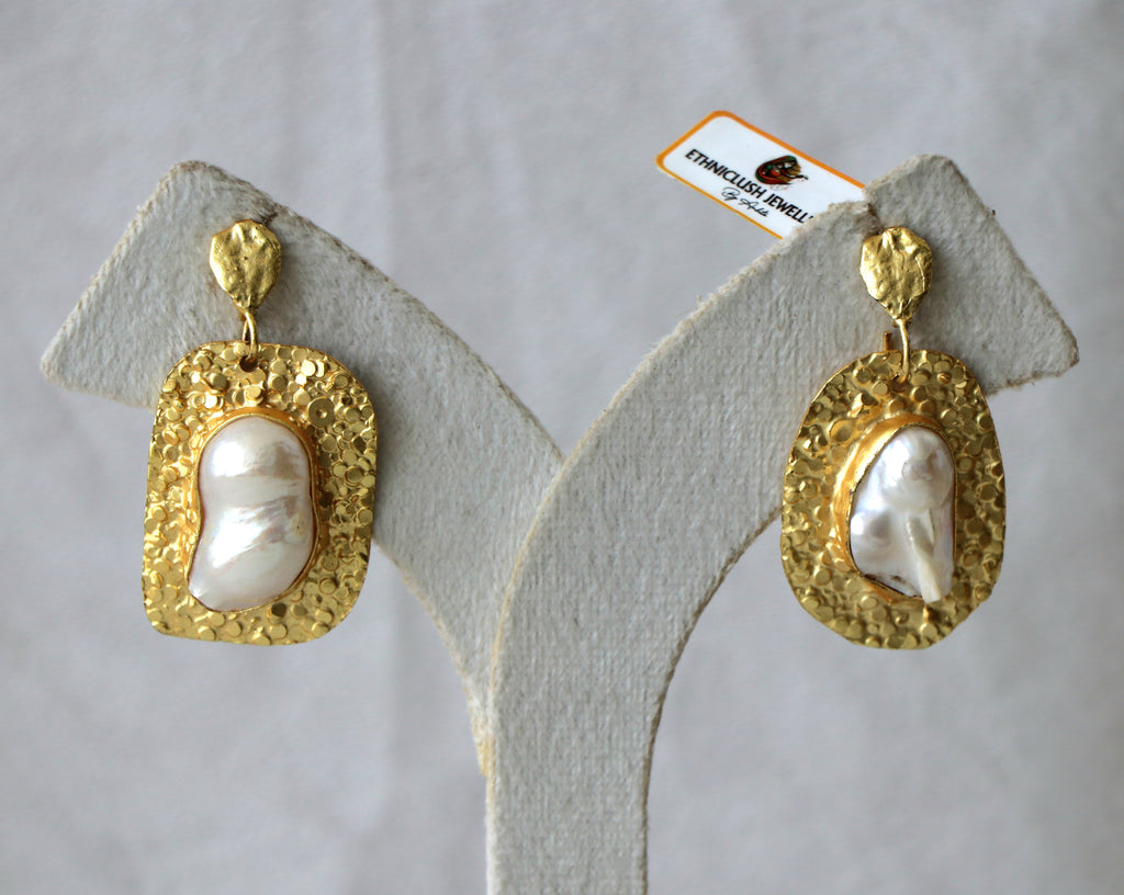 Baroque Pearl Radiance Earrings