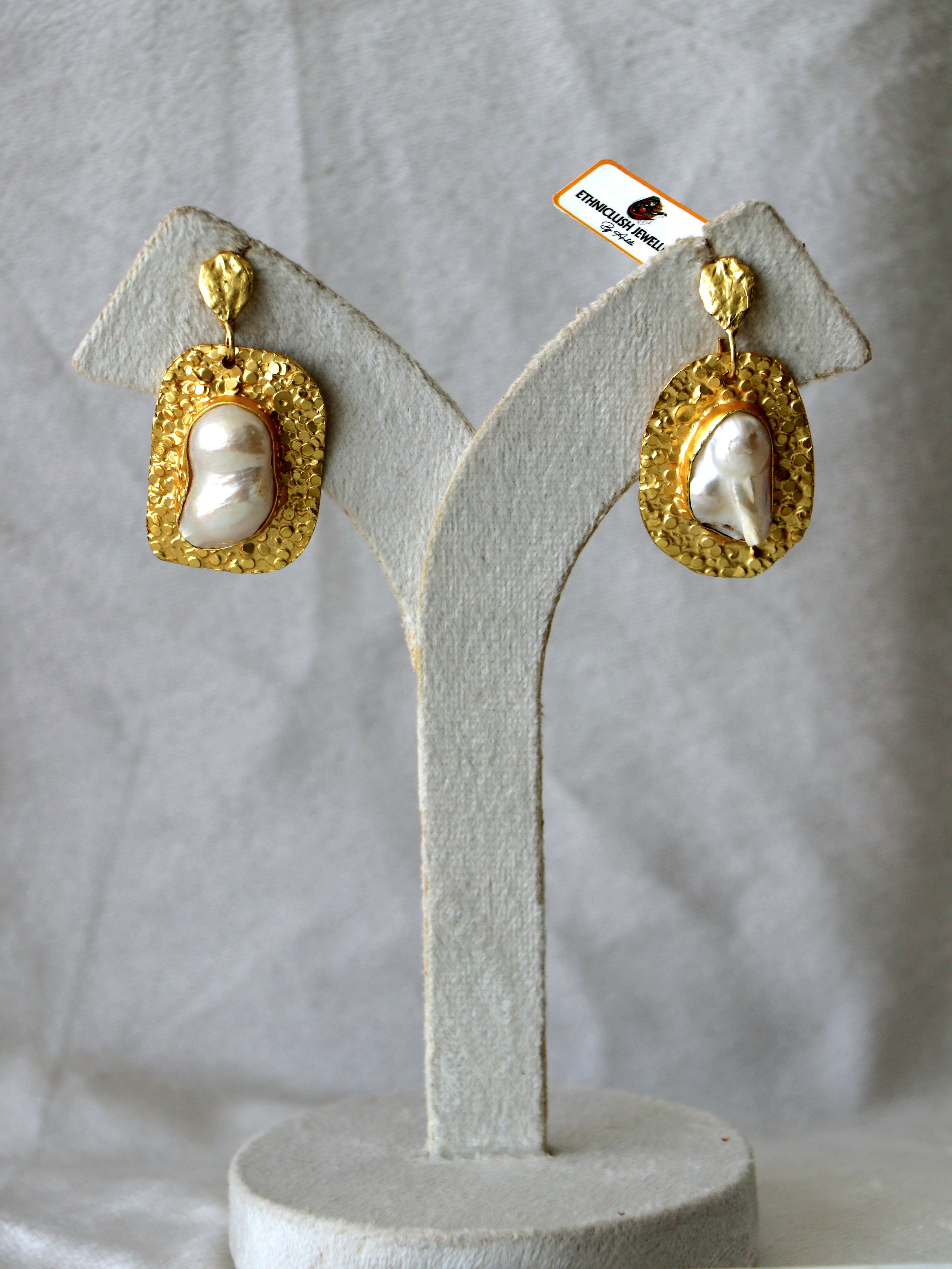 Baroque Pearl Radiance Earrings