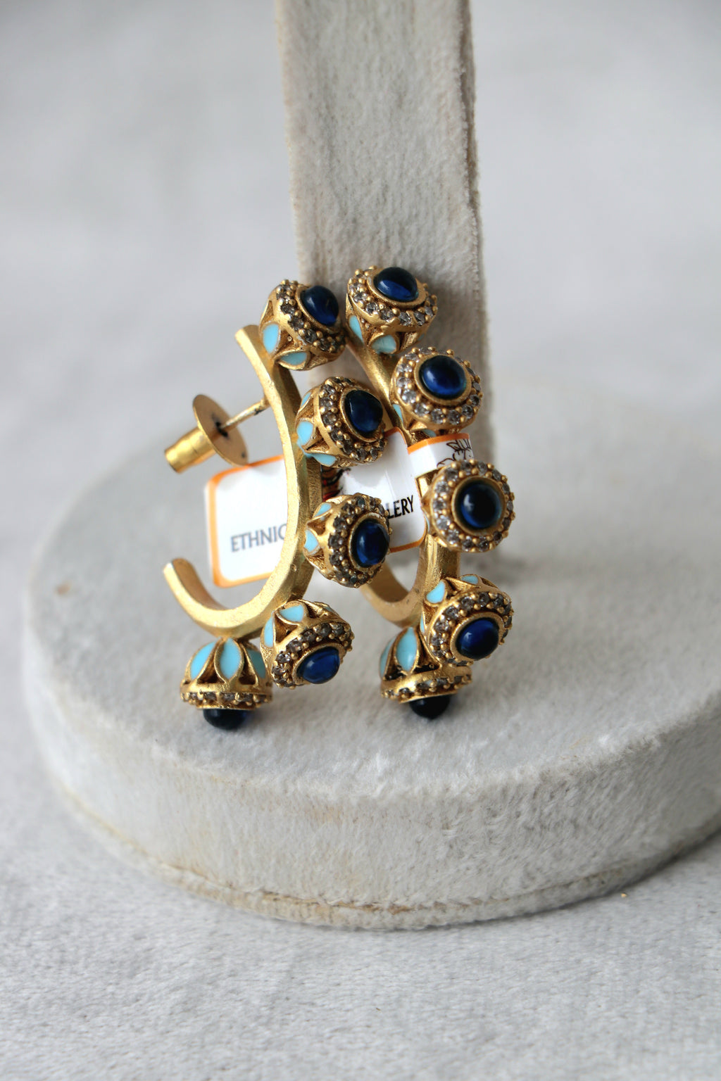 Enamelled Bloom Earrings