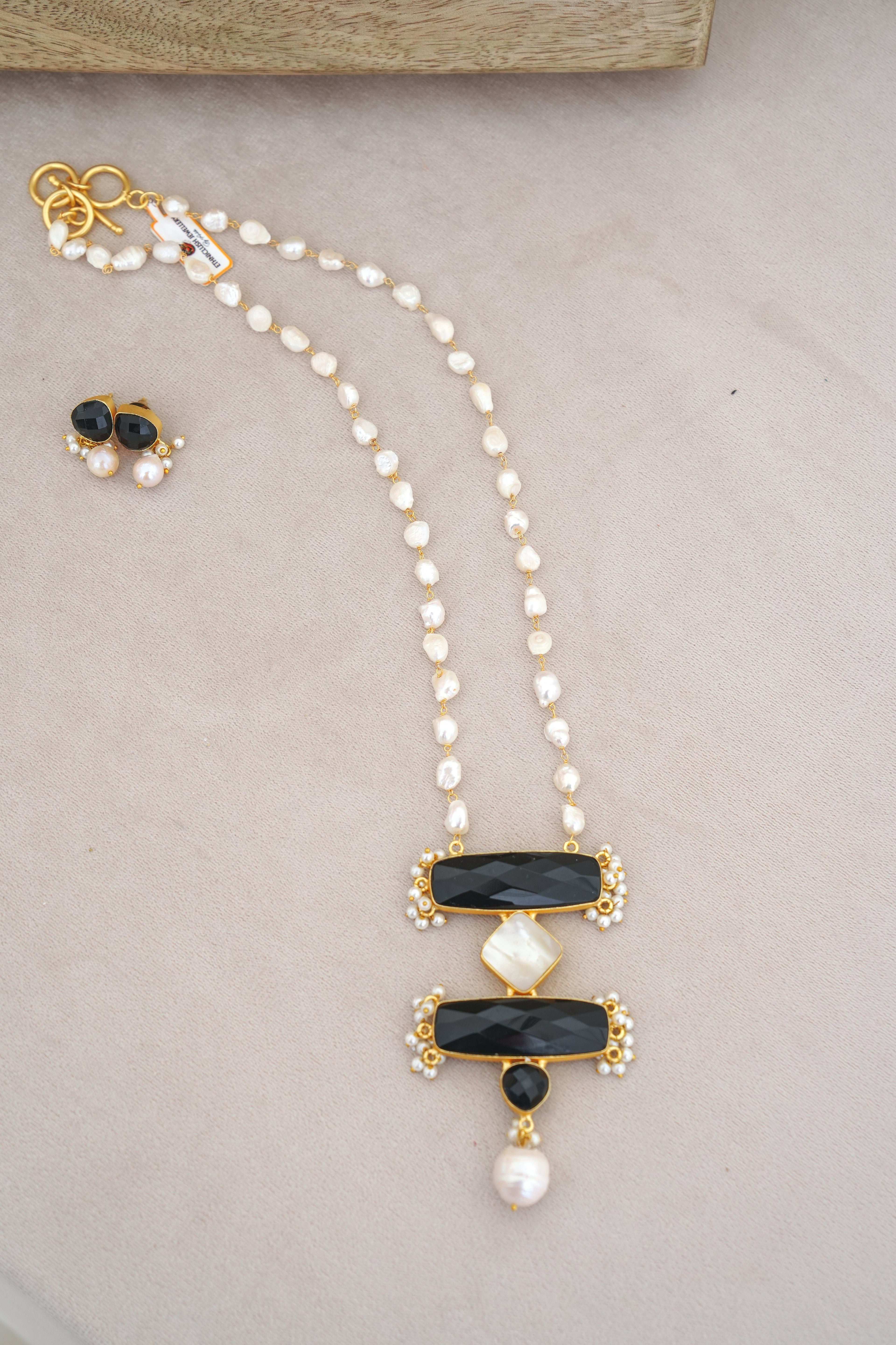 Celestial Black Onyx Statement Set