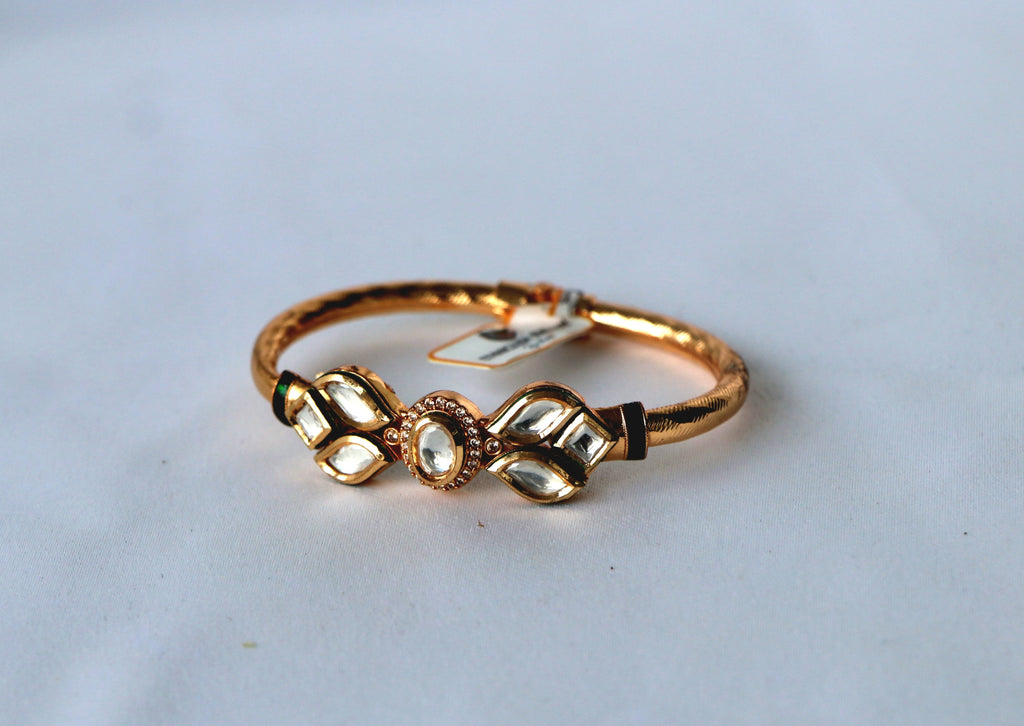 Marquise Kundan Statement Bracelet