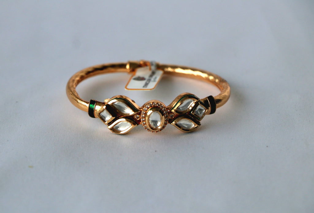 Marquise Kundan Statement Bracelet