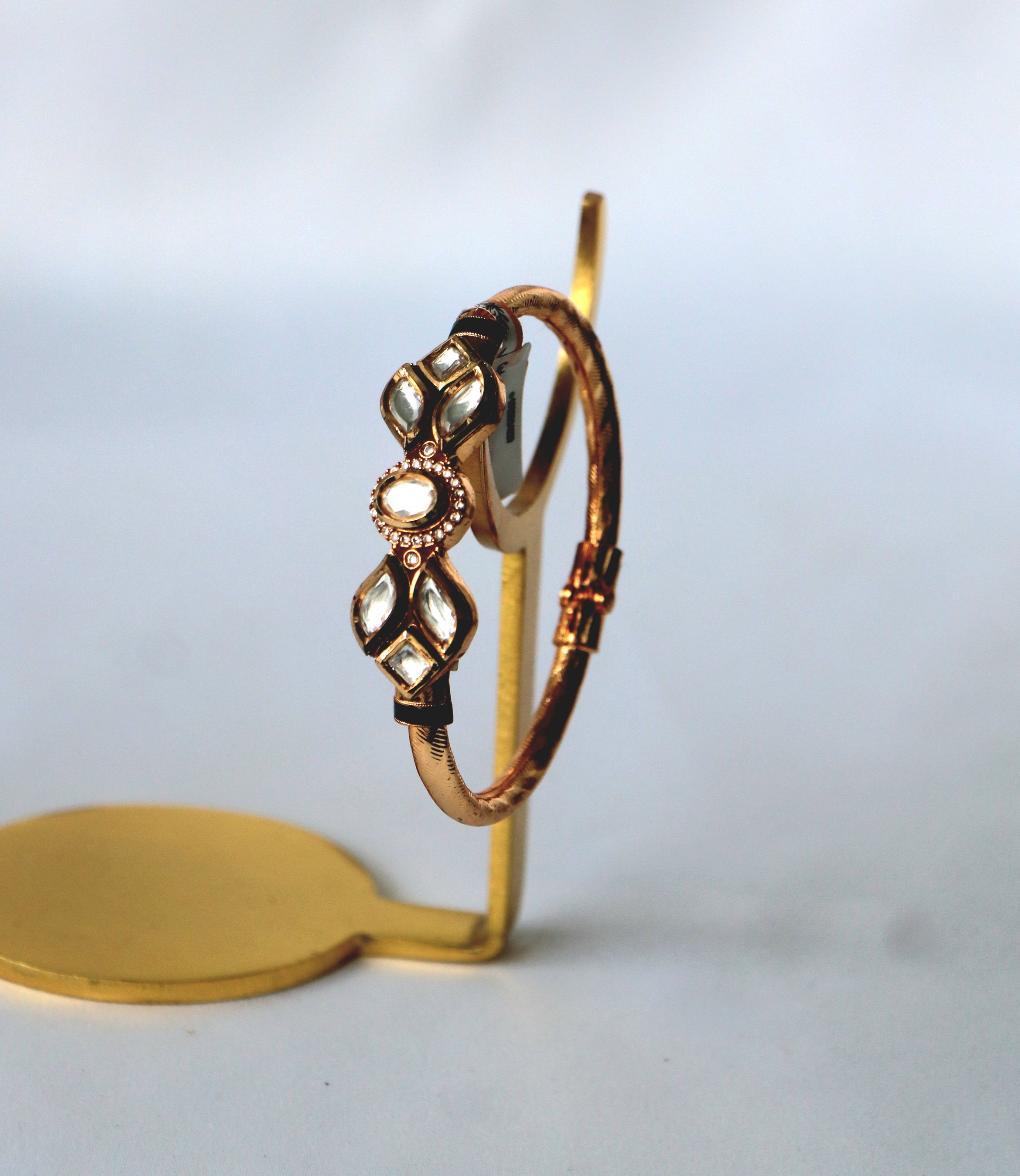 Marquise Kundan Statement Bracelet