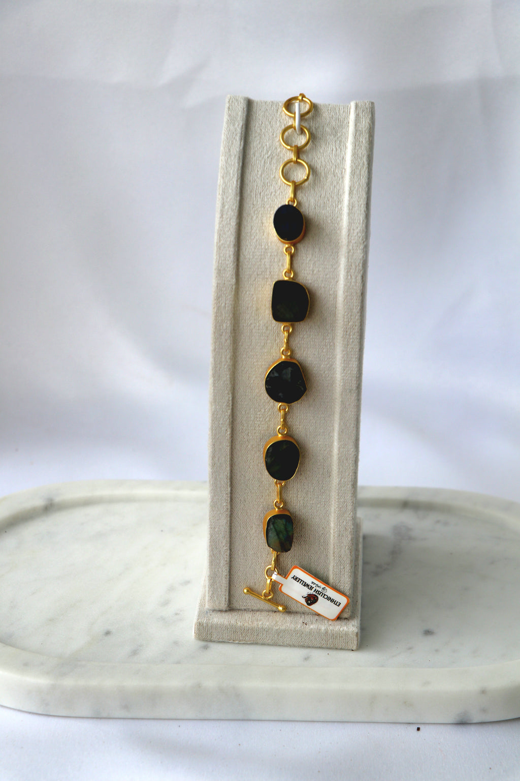 Raw Gemstone Bracelet