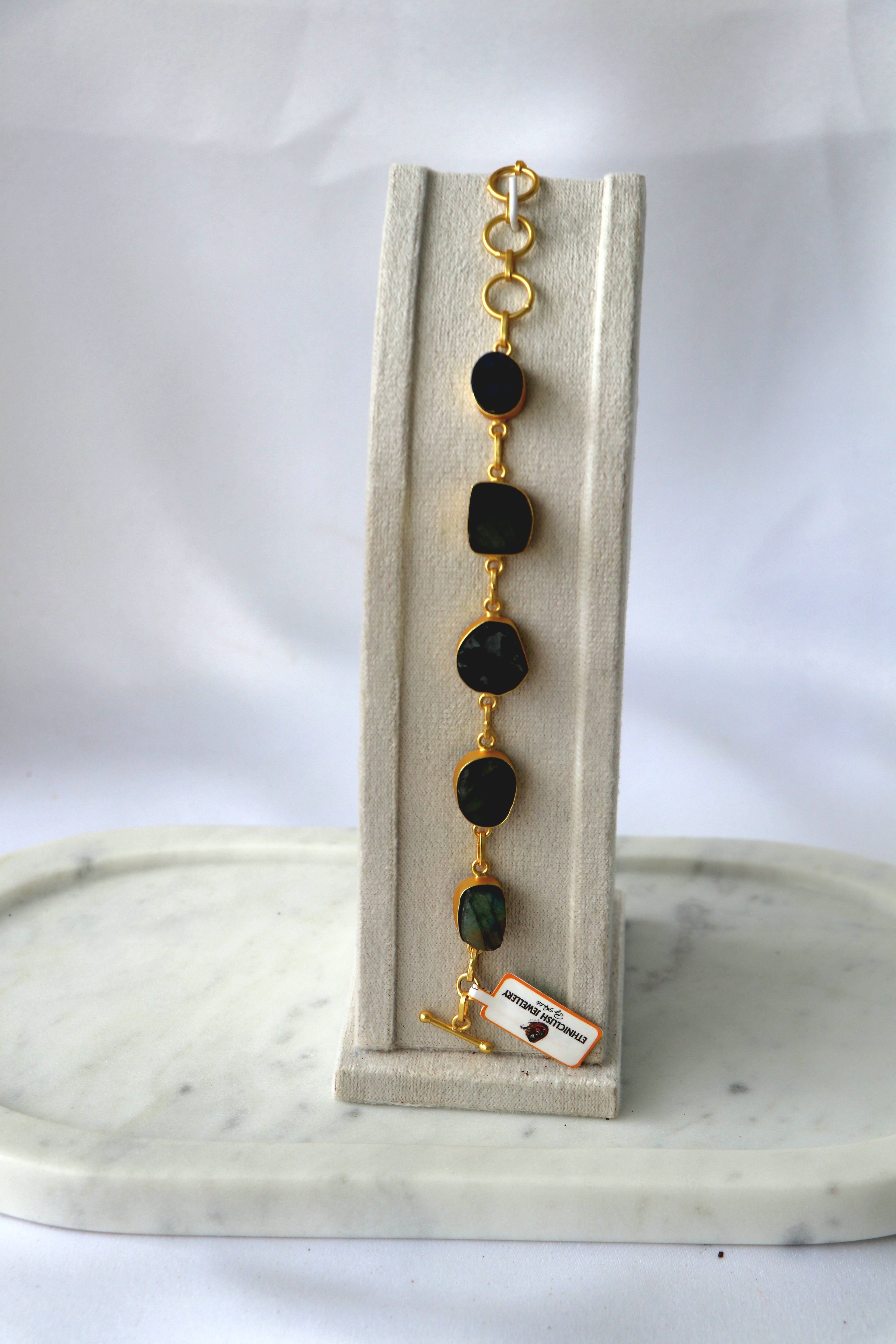 Raw Gemstone Bracelet