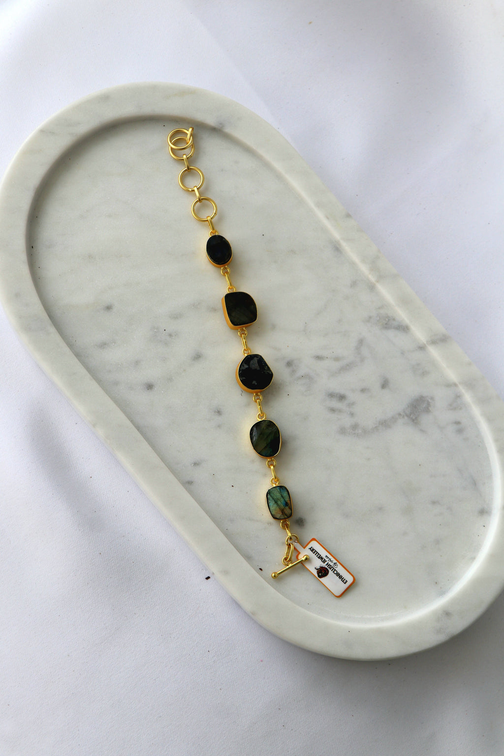 Raw Gemstone Bracelet