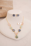 Celestial Harmony Gemstone Necklace