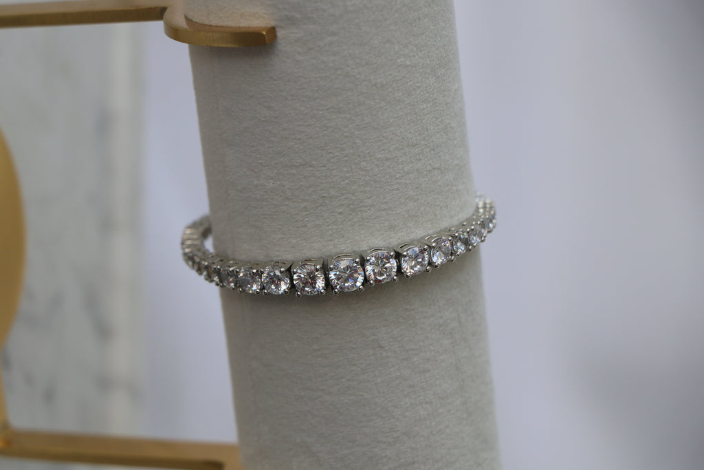 Radiance Tennis Statement Bracelet