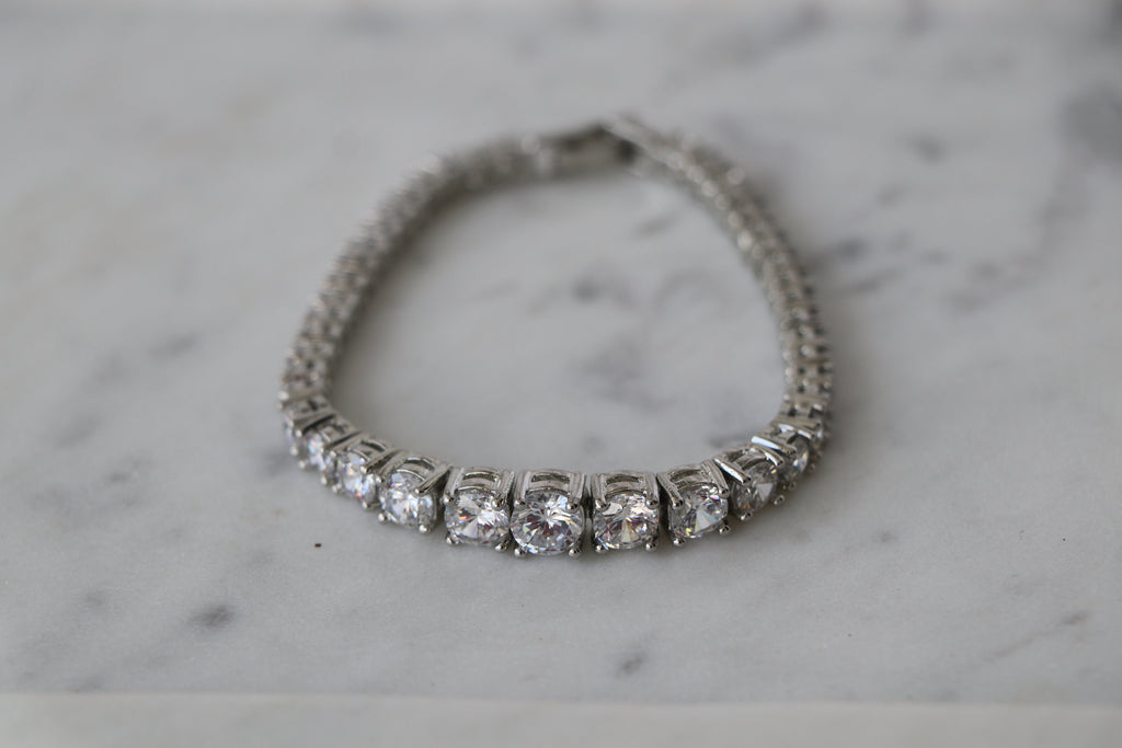 Radiance Tennis Statement Bracelet