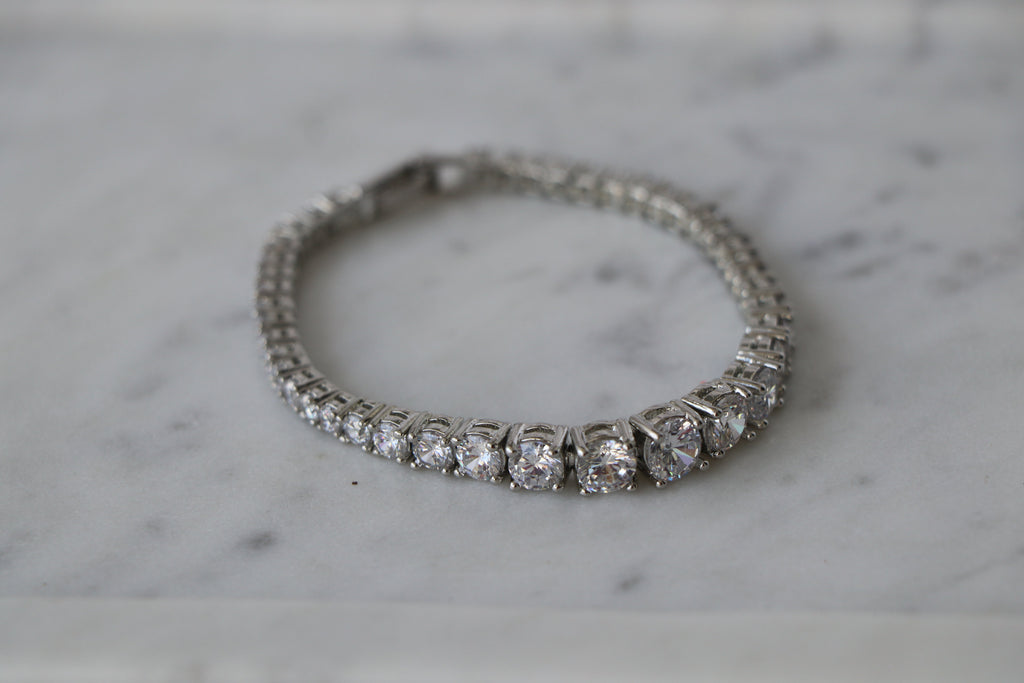 Radiance Tennis Statement Bracelet