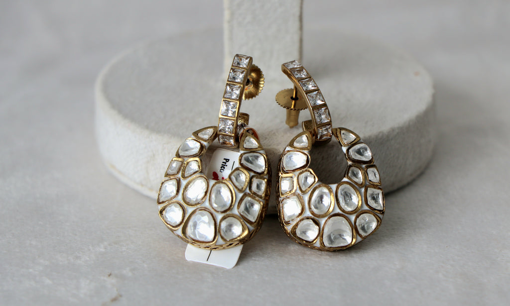 Celestial Radiance Hoop Earrings