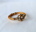 Antique Gold Kundan Mesh Bracele