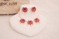 Jadau Kundan Lotus Pearl Necklace Set