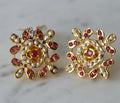 Traditional jadau Mandala Earrings
