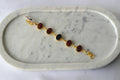 Crimson Onyx Cascade Bracelet
