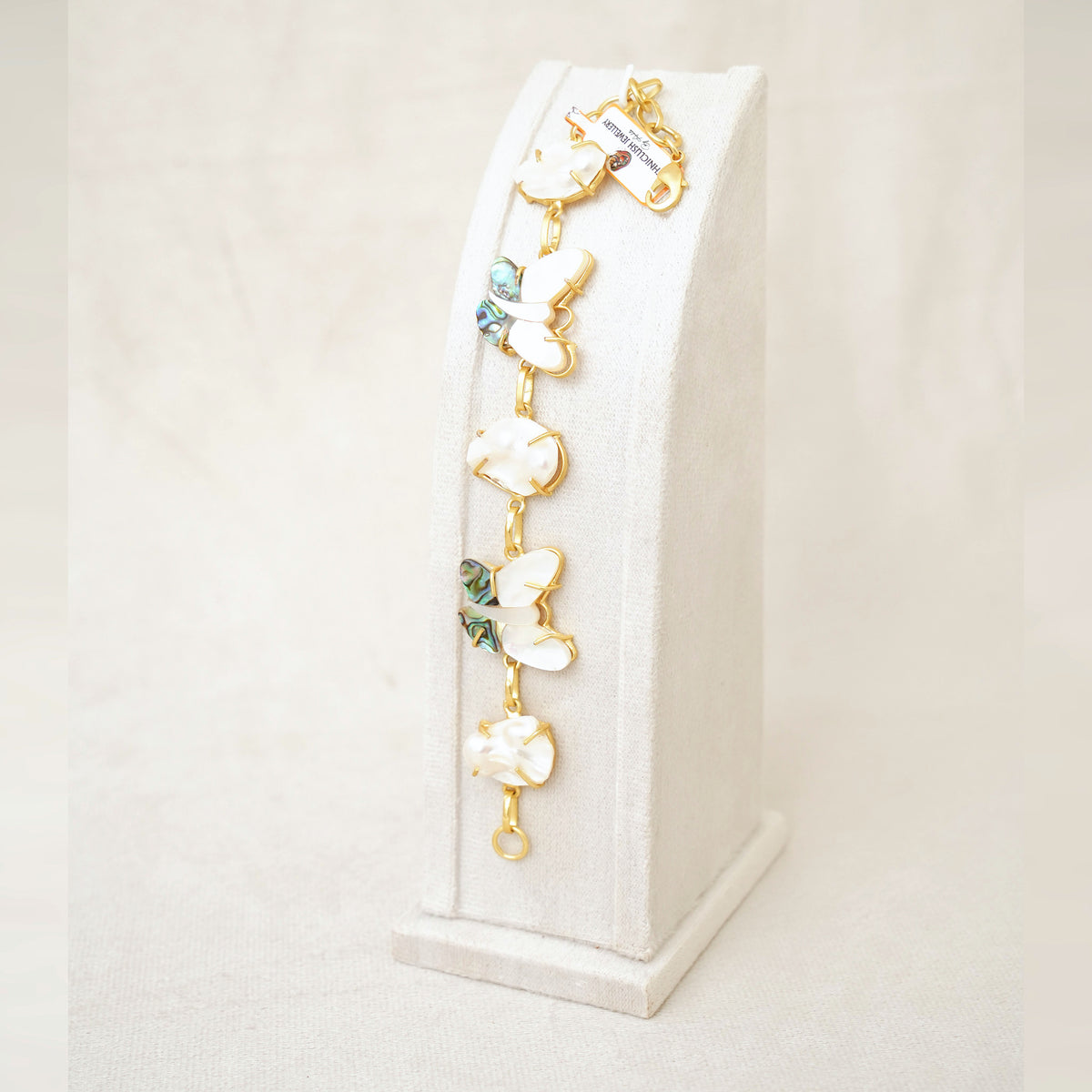 Mother of Pearl Bird Bracelet - Design B