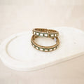 Green Kundan Polki Bangles