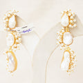 Baroque Pearl Double Drop Earrings