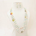 Amazonite Multi-Gemstone Layered Necklace Set