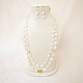 Crystal Quartz & Pearl Layered Necklace Set
