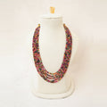 Multi-Tourmaline Bead Five-Strand Necklace