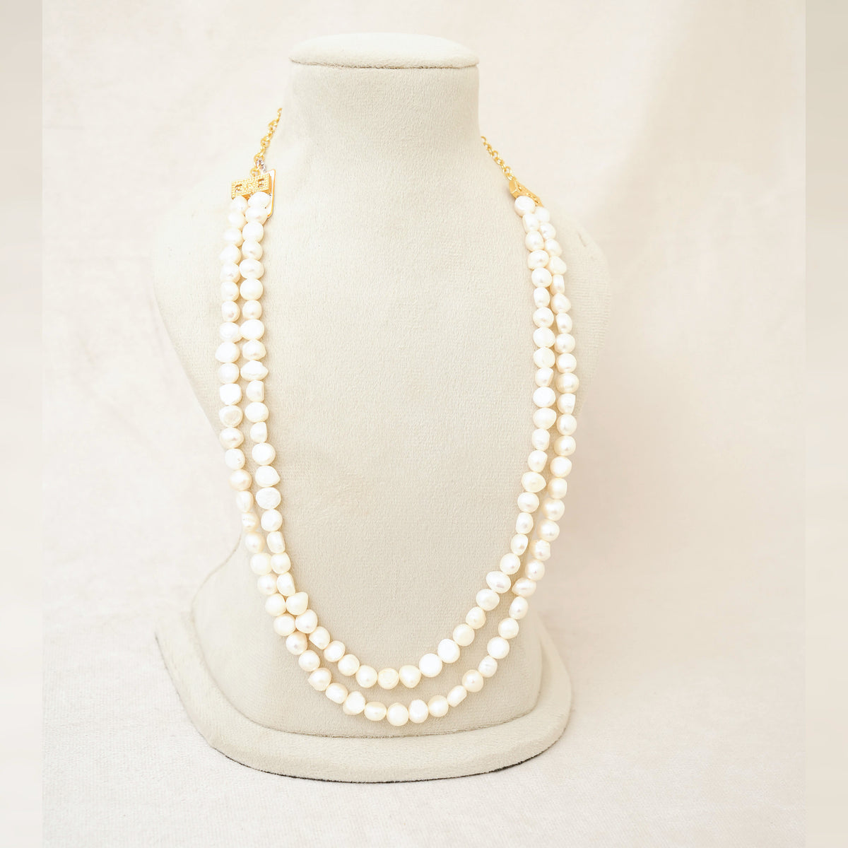 Freshwater Pearl Two-Strand Necklace