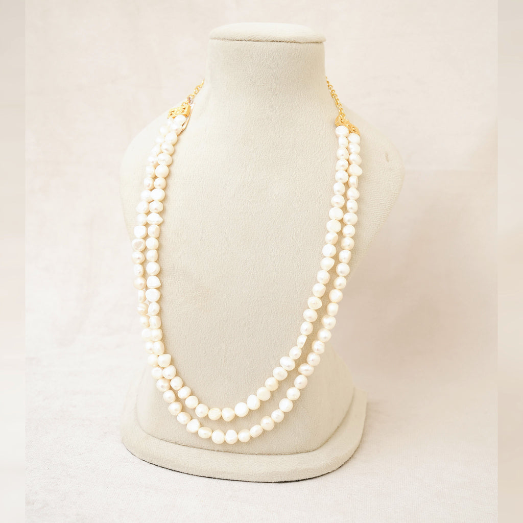 Freshwater Pearl Two-Strand Necklace