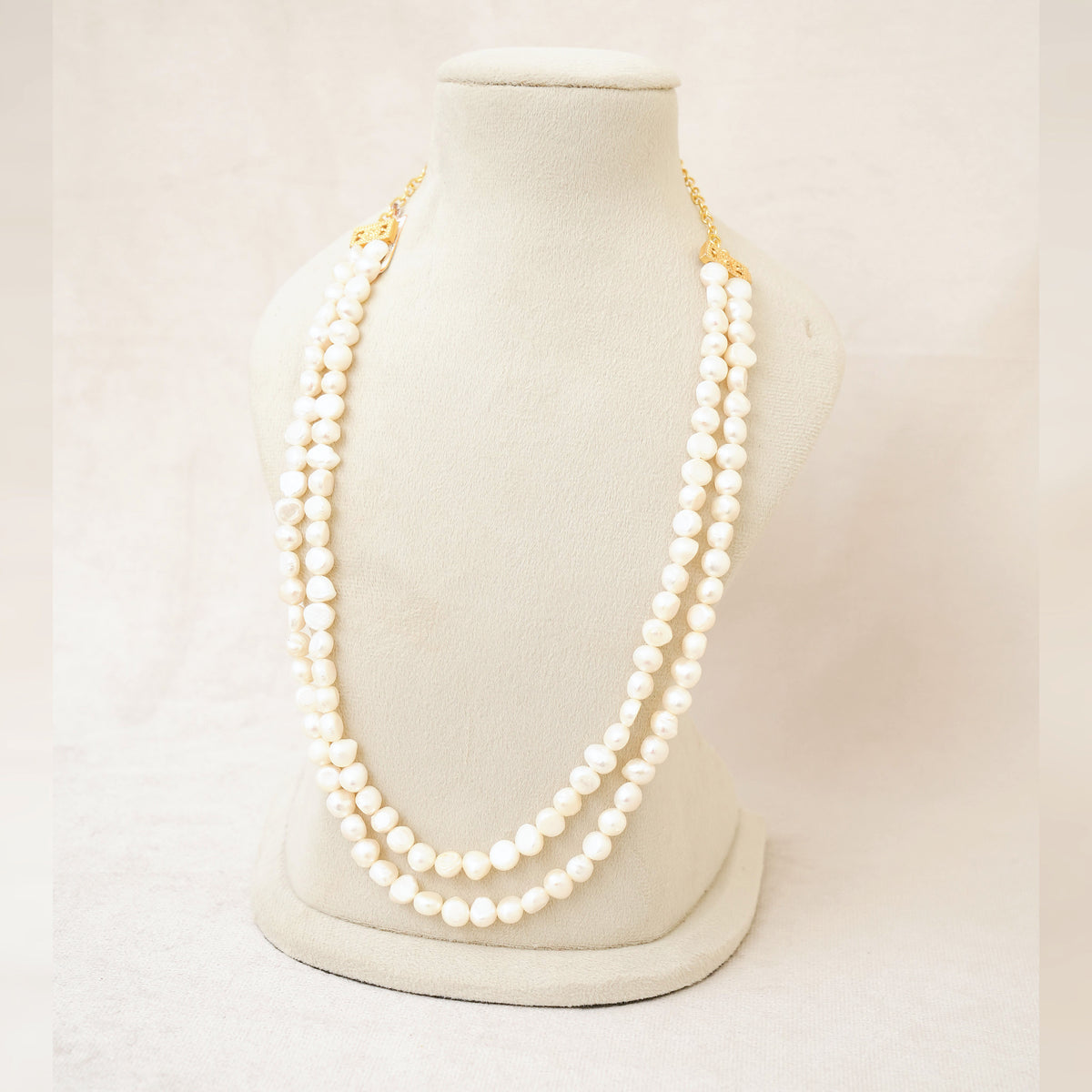 Freshwater Pearl Two-Strand Necklace
