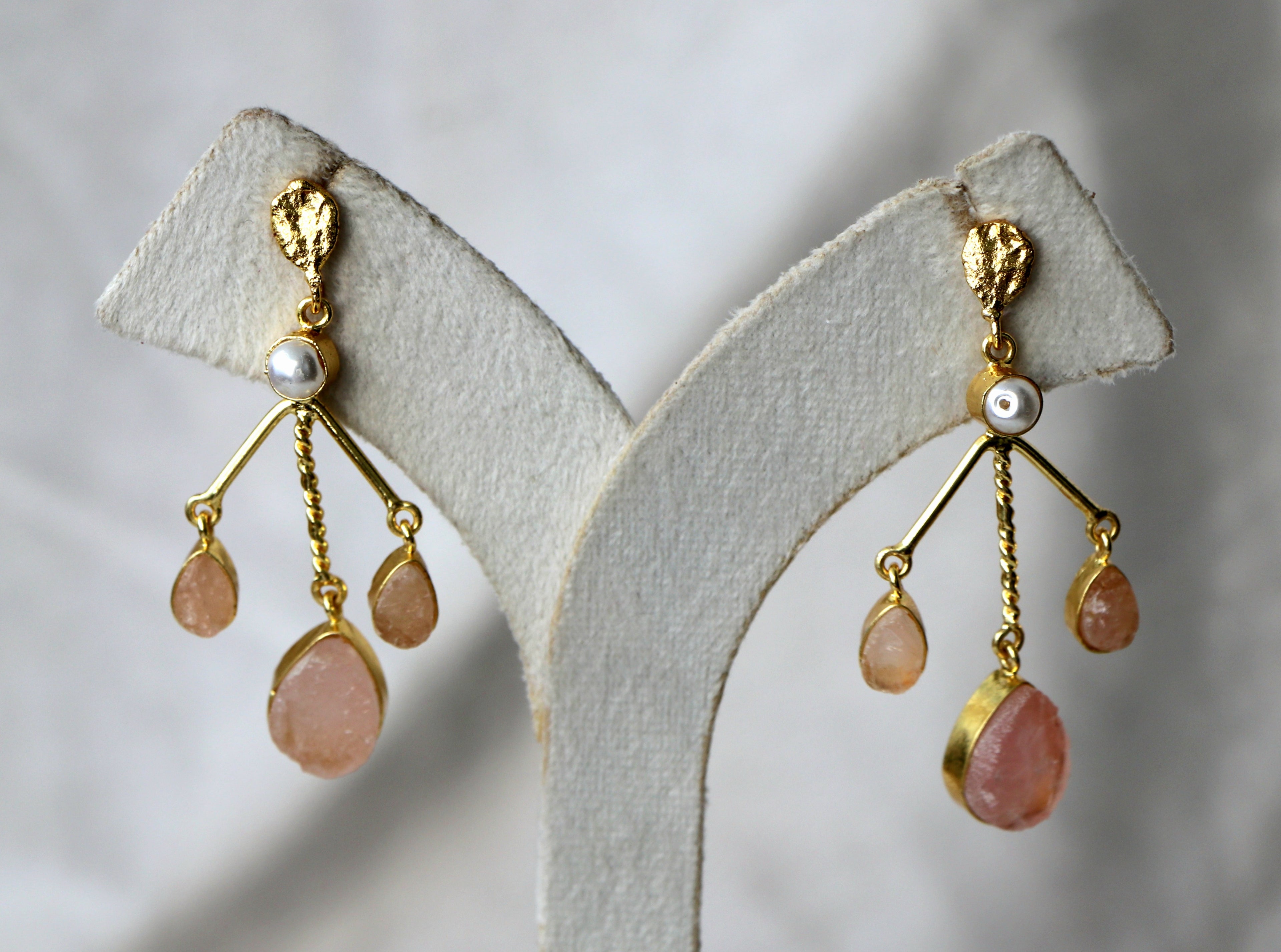 Gemstone Branch Earrings