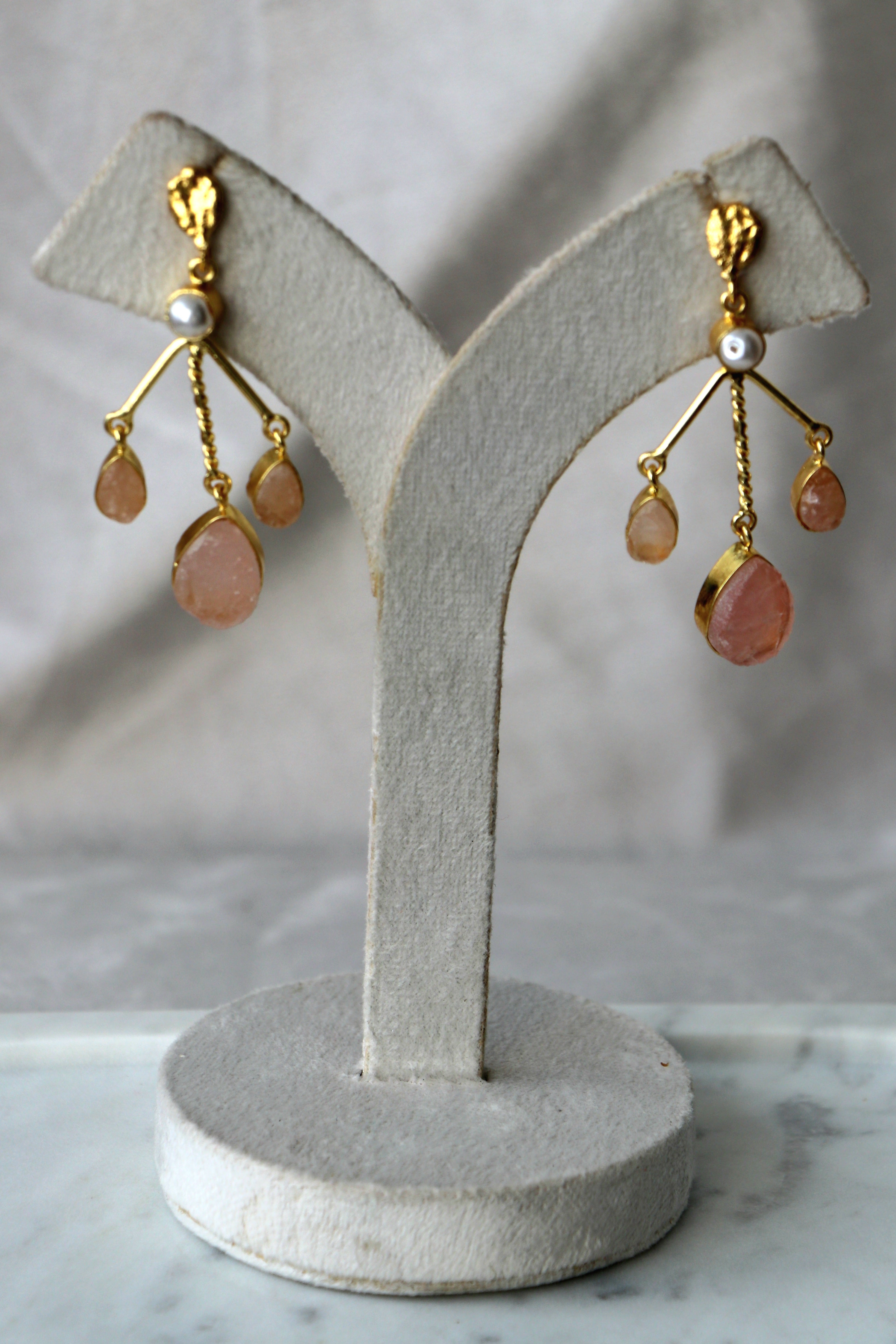 Gemstone Branch Earrings