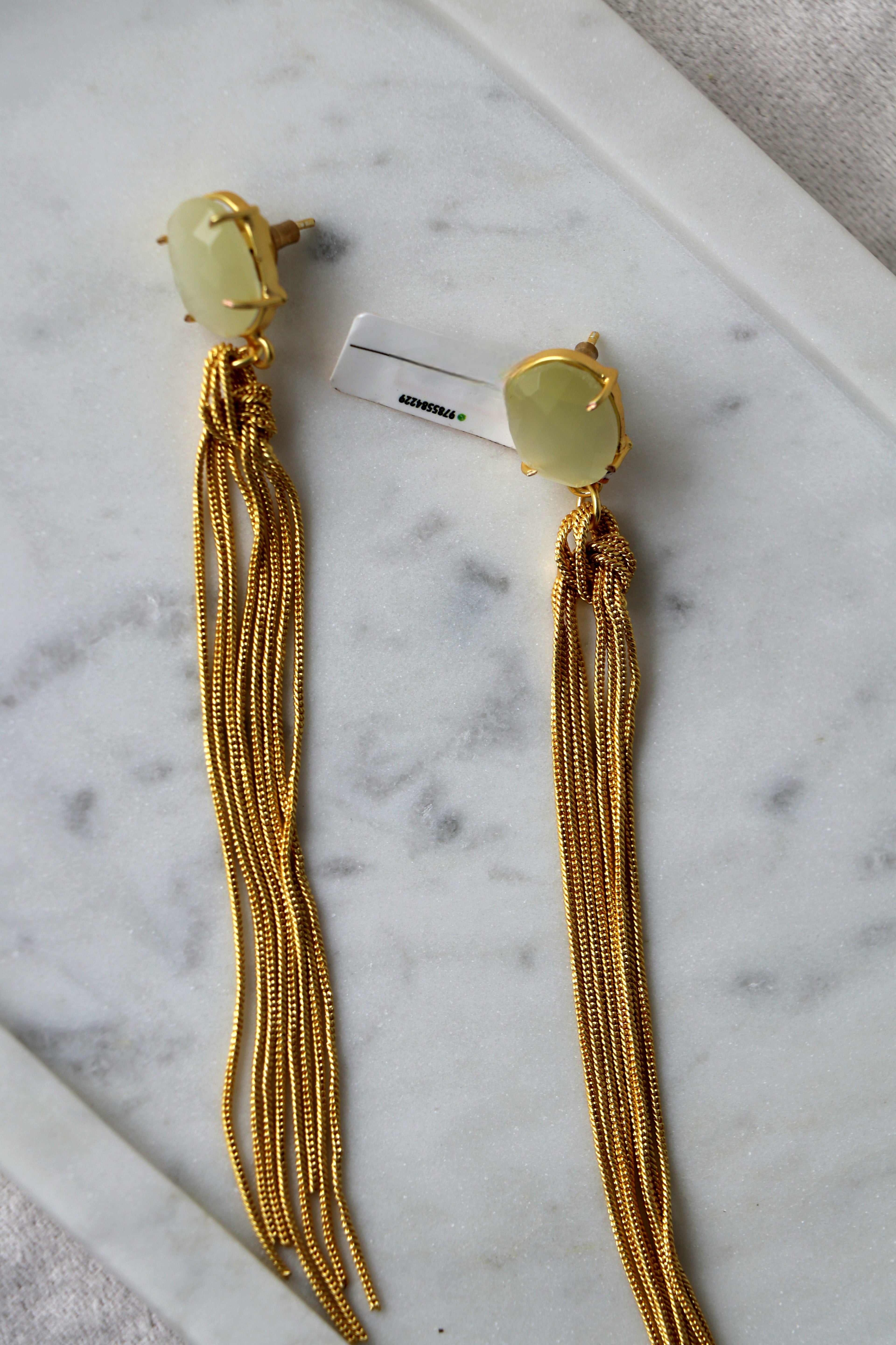 Stone Cascade Earrings