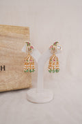 Mother of Pearl Floral Drop Earrings