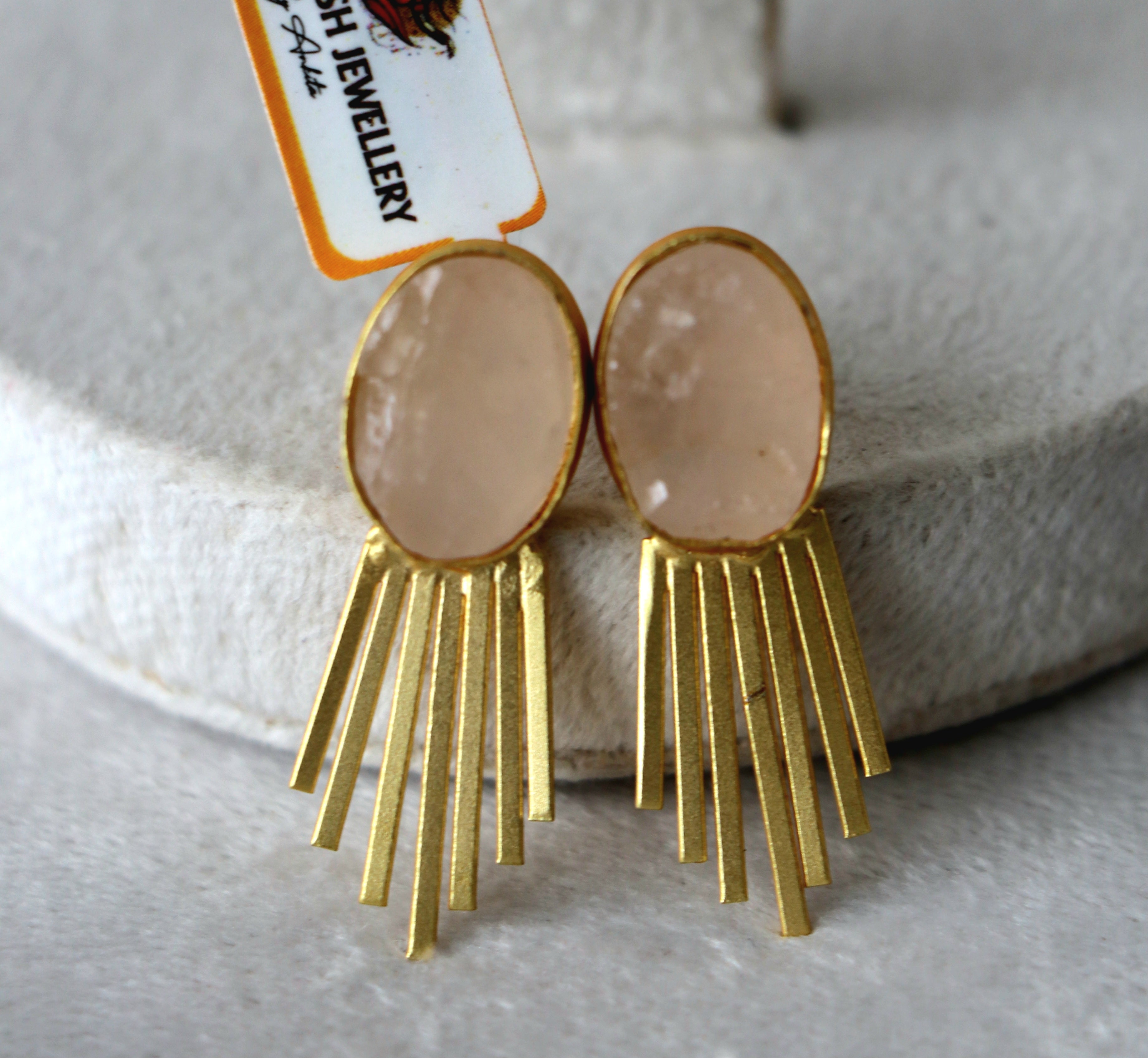 Aurora Fringe Statement Earrings